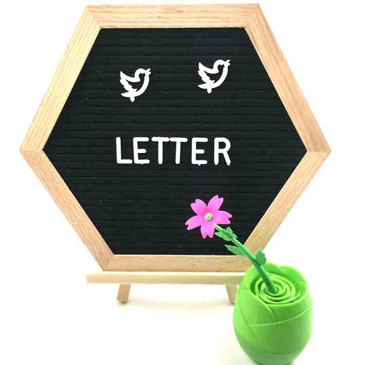 hexagon letter board