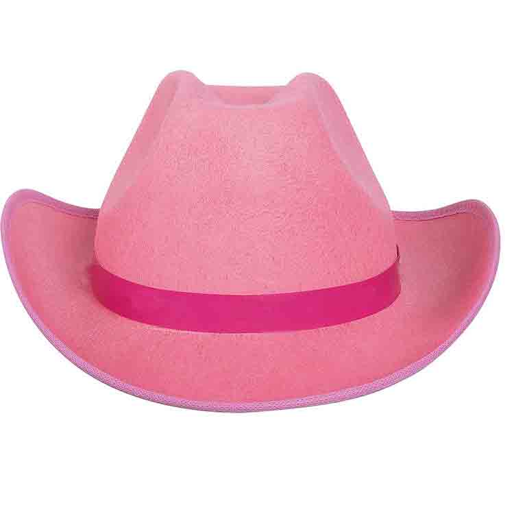 5 inch brim felt cowboy hat