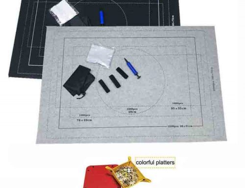 jigsaw puzzle storage mat